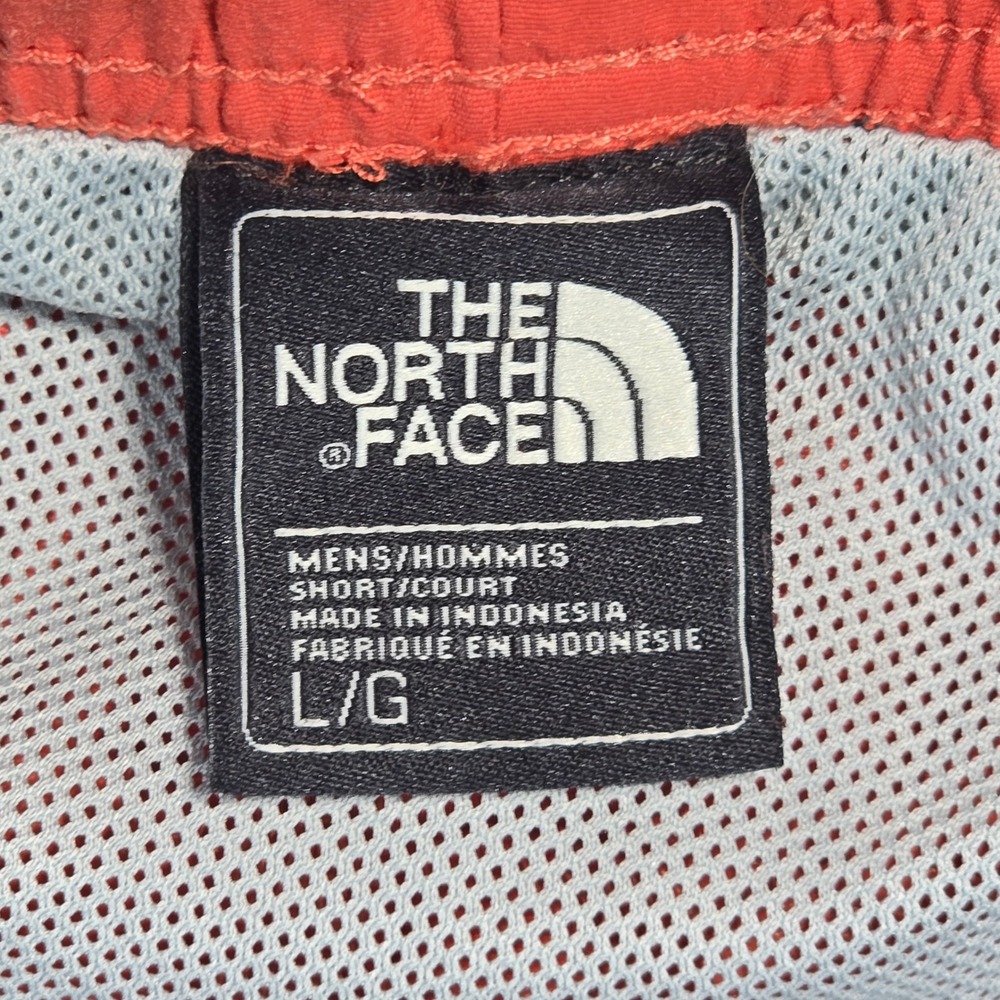 The North Face Mens Class V Water Shorts Orange Red Mesh Liner NF0A2UNJ Large - Picture 7 of 15